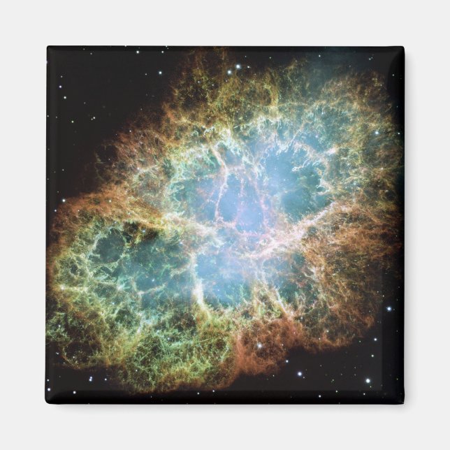 Teal Crab Nebula Magnet (Front)