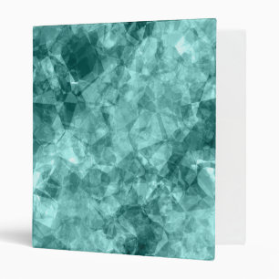 Teal Crumpled Texture Binder