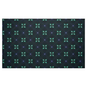 Teal Custom cotton fabric by the yard