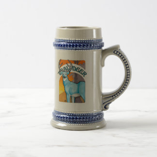 Teal Deer Stein