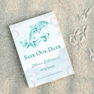 Teal Dolphin Save The Date Announcement