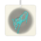 Teal Donkey air freshener in cucumber & fresh mint
