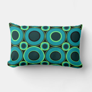 Teal Doughnut With Mint Cushion