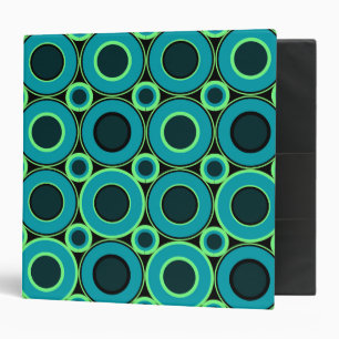Teal Doughnut With Mint Cushion Binder