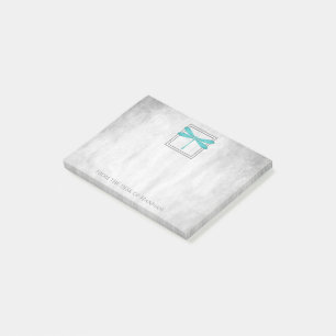 Teal Dragonfly Personalized Notes