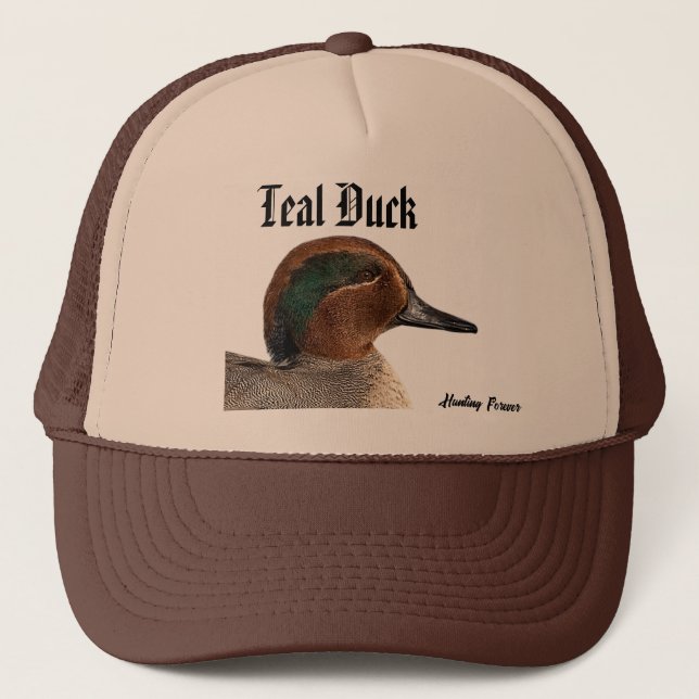 Teal Duck hat (Front)