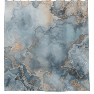 Teal Dusty Blue Gray Beige Contemporary