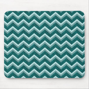Teal Embossed Foil Mouse Pad