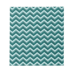 Teal Embossed Foil Notepad