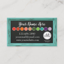 Teal Frame Chalkboard Chalk Couture