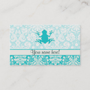 Teal Frog Business Card
