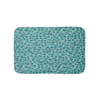 Teal Fusion Bath Mat