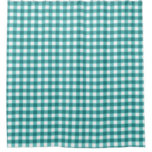 Teal gingham