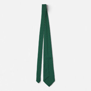 Teal Green Carbon Fibre Print Tie