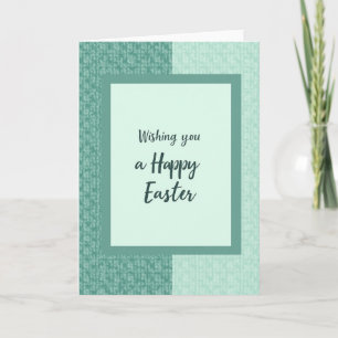 Teal Green Festive Holiday Card