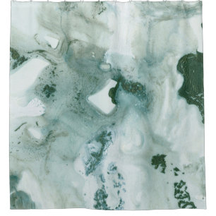 Teal Green Ink Marble Glam #1 #wall #decor #art