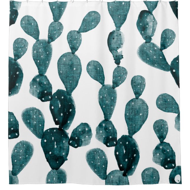 Teal Green Prickly Pear Cactus (Front)