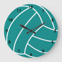 Teal Green Volleyball
