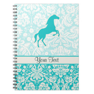 Teal Horse Notebook