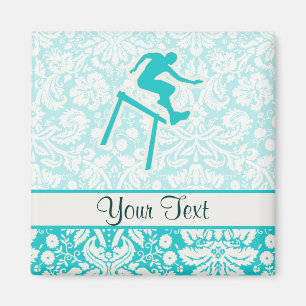 Teal Hurdler Magnet