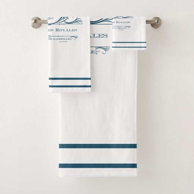 Teal L’ hotel Des Royales Bathroom Towel Set (Insitu)