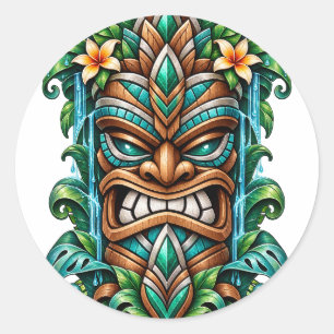 Teal Lotus Sentinel Sticker