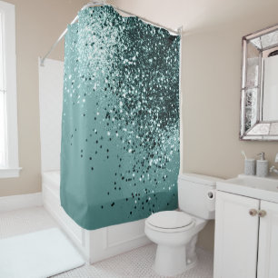 Teal Mermaid Ocean Glitter #1 #shiny #decor