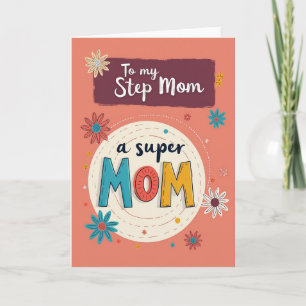 Teal Mom Illustration Card