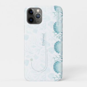 Teal Oceanic Pearls Personalised  iPhone 11 Pro Case