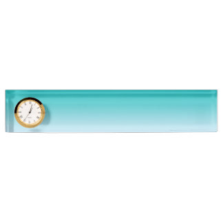Teal Ombre Nameplate