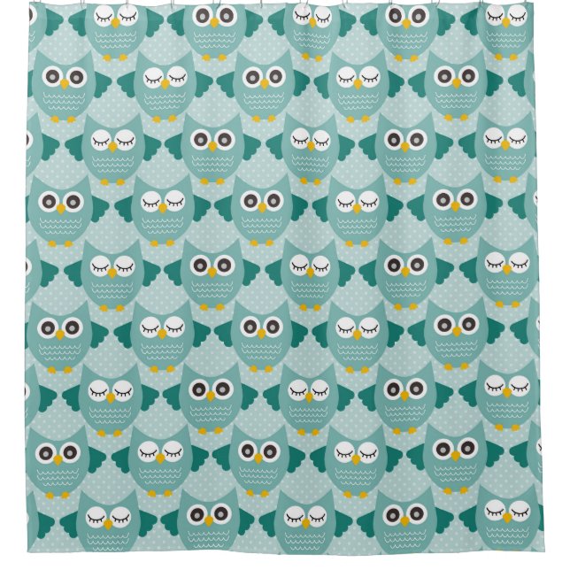 Teal Owls (Front)