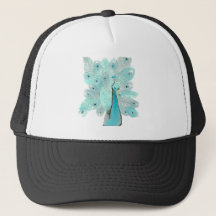 Teal peacock