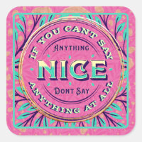 Teal Pink Gold Wise Mom Saying and Pun Funny