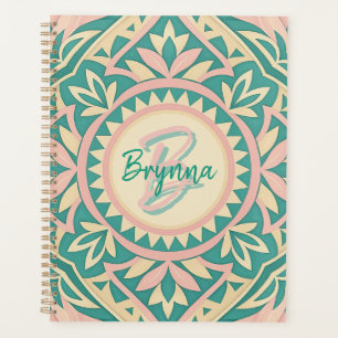 Teal & Pink Spring Garden Planner