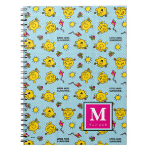 Teal Polka Dot Pattern Add Your Name Notebook