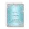 Teal Princess Winter Wonderland Sweet 16 Invite