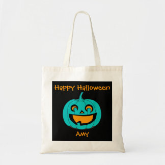 Teal Pumpkin Halloween Treat Bag