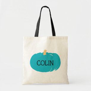 Teal Pumpkin Kids Food Allergy Awareness Halloween Tote Bag