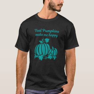 Teal Pumpkin project Halloween Food Allergy Awaren T-Shirt