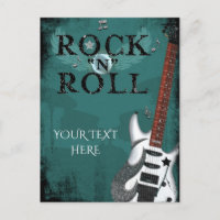 Teal Rock N Roll Star Birthday Party Event