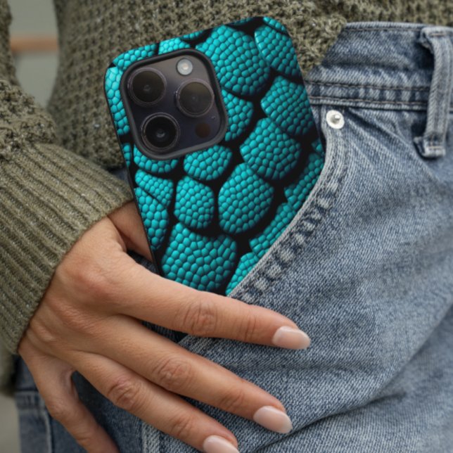 Teal Scales iPhone / iPad case (Creator Uploaded)