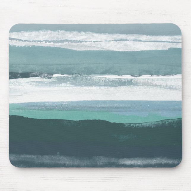 Teal Sea Mouse Pad (Front)