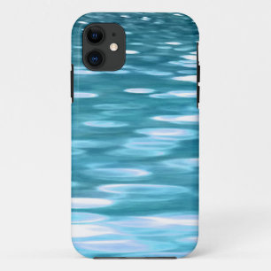 Teal shimmer iPhone 11 case