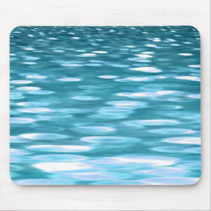 Teal shimmer mouse pad