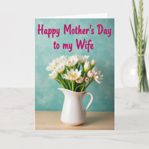 Teal Sky Mothers Day Image Card