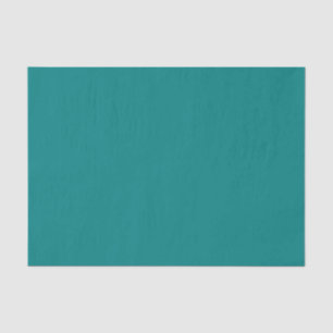 Teal Solid Colour Tissue Paper