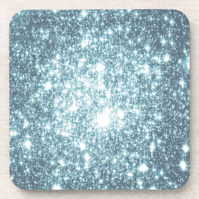 Teal Stars Coaster (Front)