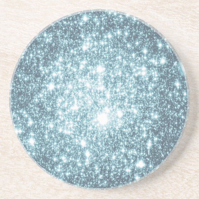 Teal Stars Coaster (Front)