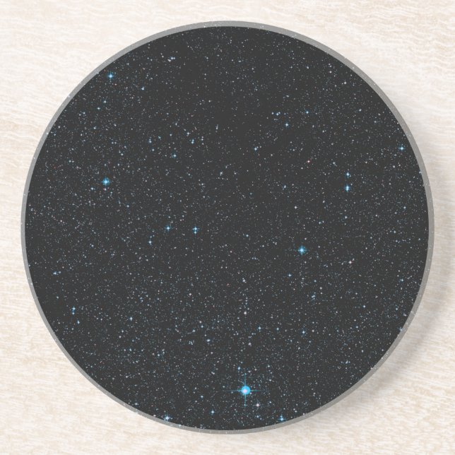 Teal Stars Coaster (Front)