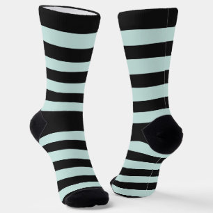Teal Stripes Socks